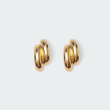 Two Time Chunky Stud Earrings