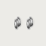 Two Time Chunky Stud Earrings