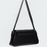 Leia Faux Leather Shoulder Bag