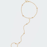 Metal Bead Hand Chain