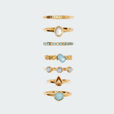 Assorted Gemstone Ring Pack
