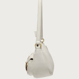 Zinnia Faux Leather Buckle Bag