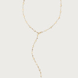 Heart & Diamond Cascading Necklace