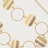 Chunky Circle Chain Belt