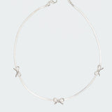 Triple Bow Necklace