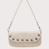 Grommet Faux Leather Bag