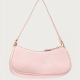 Zinnia Faux Leather Buckle Bag