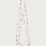 Cascading Gemstone Necklace Set