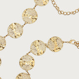 Textured Disc Chain Belt
