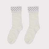 Pointelle Polka Dot Socks