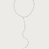Heart & Diamond Cascading Necklace