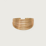 Layered Wire Cuff Bracelet