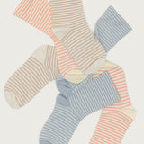Pack Of 3 Striped Socks