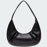 So Chic Faux Leather Shoulder Bag