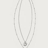 Textured Duo Layered Necklace