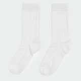 Bow Pointelle Socks