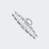 Metal Heart Claw Clip