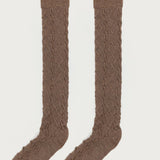 Cable Knit Socks