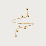 Drop Bead Wrapped Arm Cuff