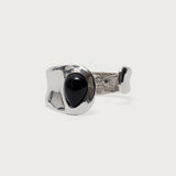 Stone Abstract Cuff Bracelet