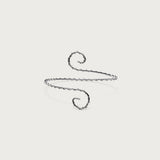 Spiral Twisted Arm Cuff
