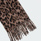 Chunky Leopard Scarf