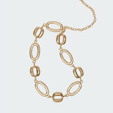 Oval Chain Belt