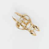 Golden Glow Claw Clip