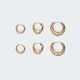 Chunky Hoop Earring Set
