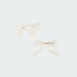 Lace Bow Hair Clip