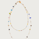 Layered Mixed Stone Necklace