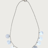 Iridescent Disc Necklace