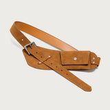Faux Suede Utility Belt