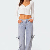 Lorey Lacey Knit Top