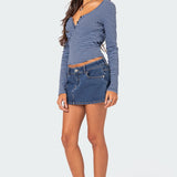 Jocelyn Striped Top