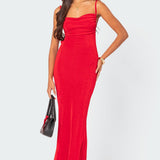 Clea Open Back Maxi Dress