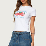 Fresh Strawberries Graphic T Shirt