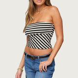 Betsana Striped Tube Top