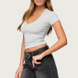 Moraya V Neck T Shirt