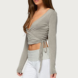 Malenna Wrap Top