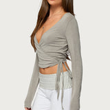 Malenna Wrap Top