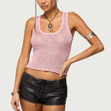 Eleora Sequin Knit Tank Top