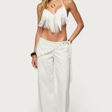 Kienna Fringed Bra Top