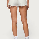 Devin Low Rise Micro Denim Shorts