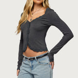 Gayle Lacey Button Up Top