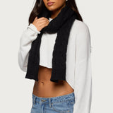 Cable Knit Scarf