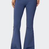 Aiyana Fold Over Flared Leggings