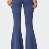 Aiyana Fold Over Flared Leggings