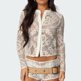Peyson Sheer Lace Top