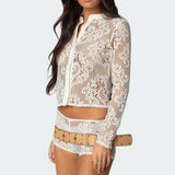 Peyson Sheer Lace Top